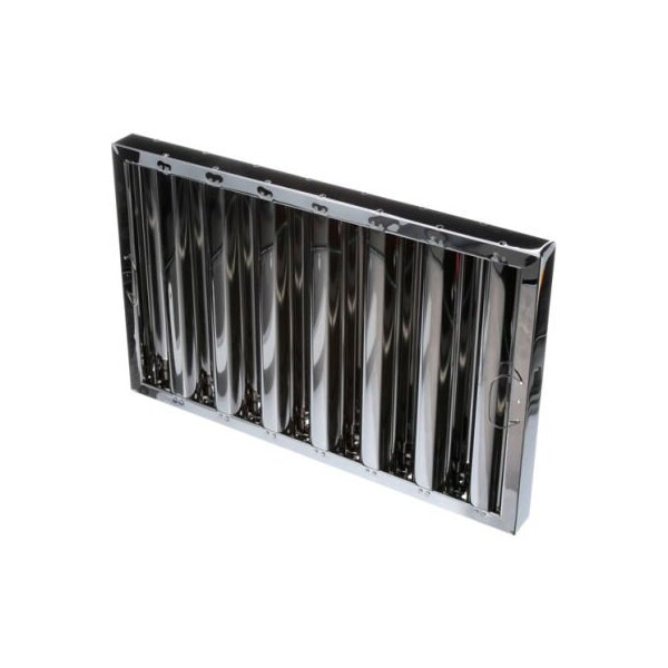 Allpoints 8014150 Hood Filter, Type6, Stainless Steel, 16X25
